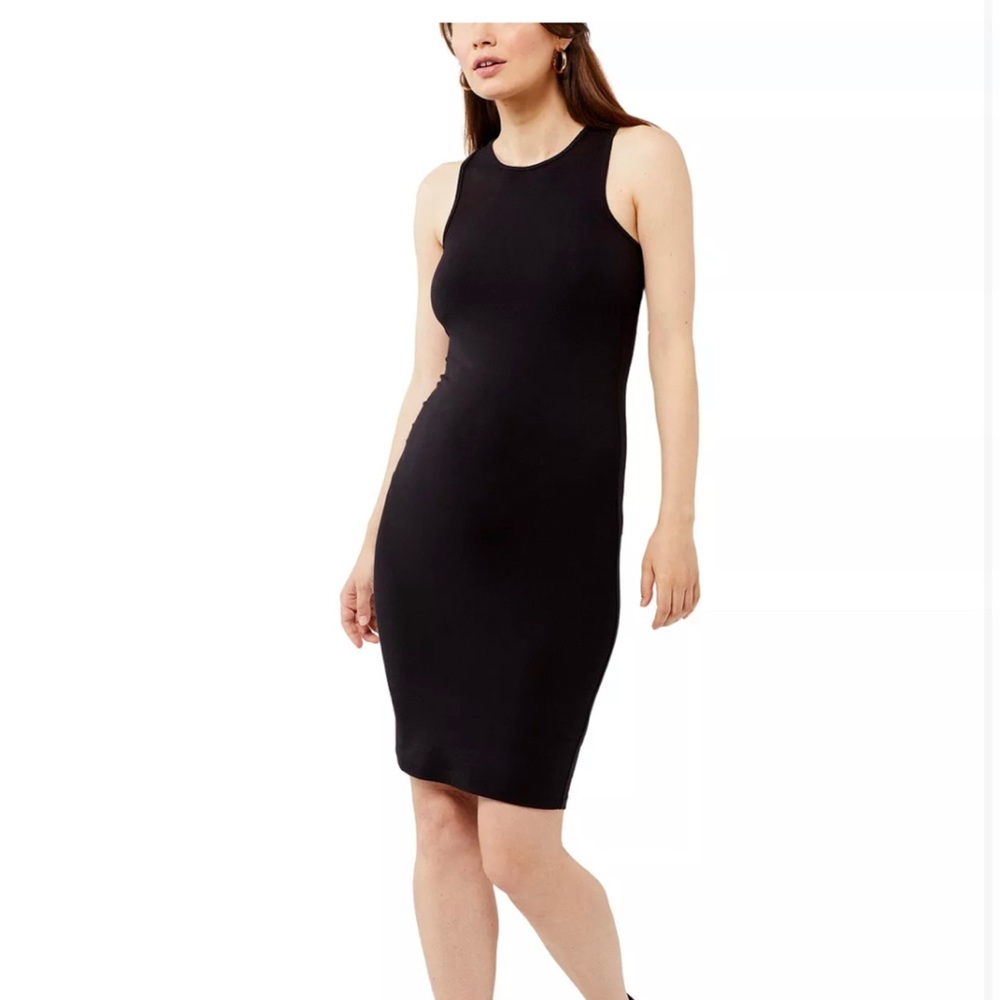 A Pea In the Pod maternity bodycon tank dress